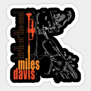 Miles Birth of the Cool Sticker